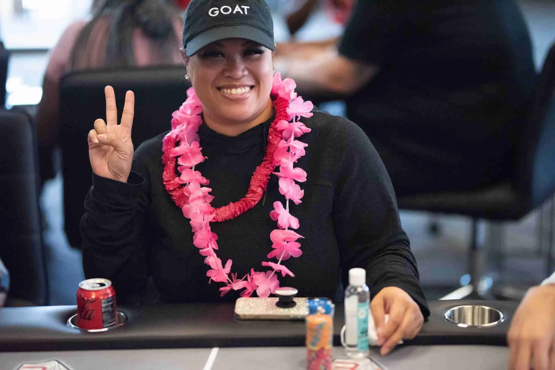 Player enjoying a night at Empire Poker Club